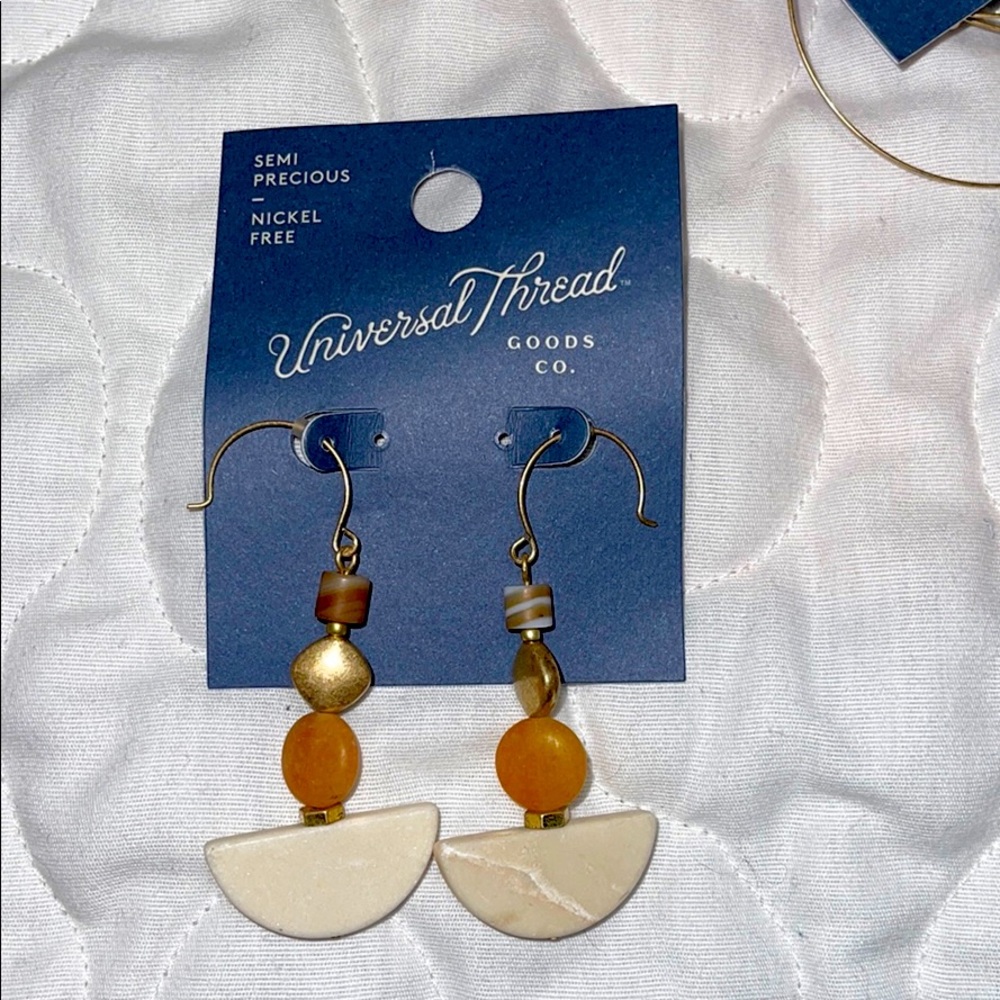 Universal Thread‎ Earrings, nickel free